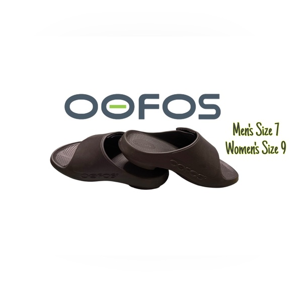 OOFOS OOahh Slide Sandals - Men’s Sz 7, Women’s Sz 9, NWOT - Picture 1 of 5